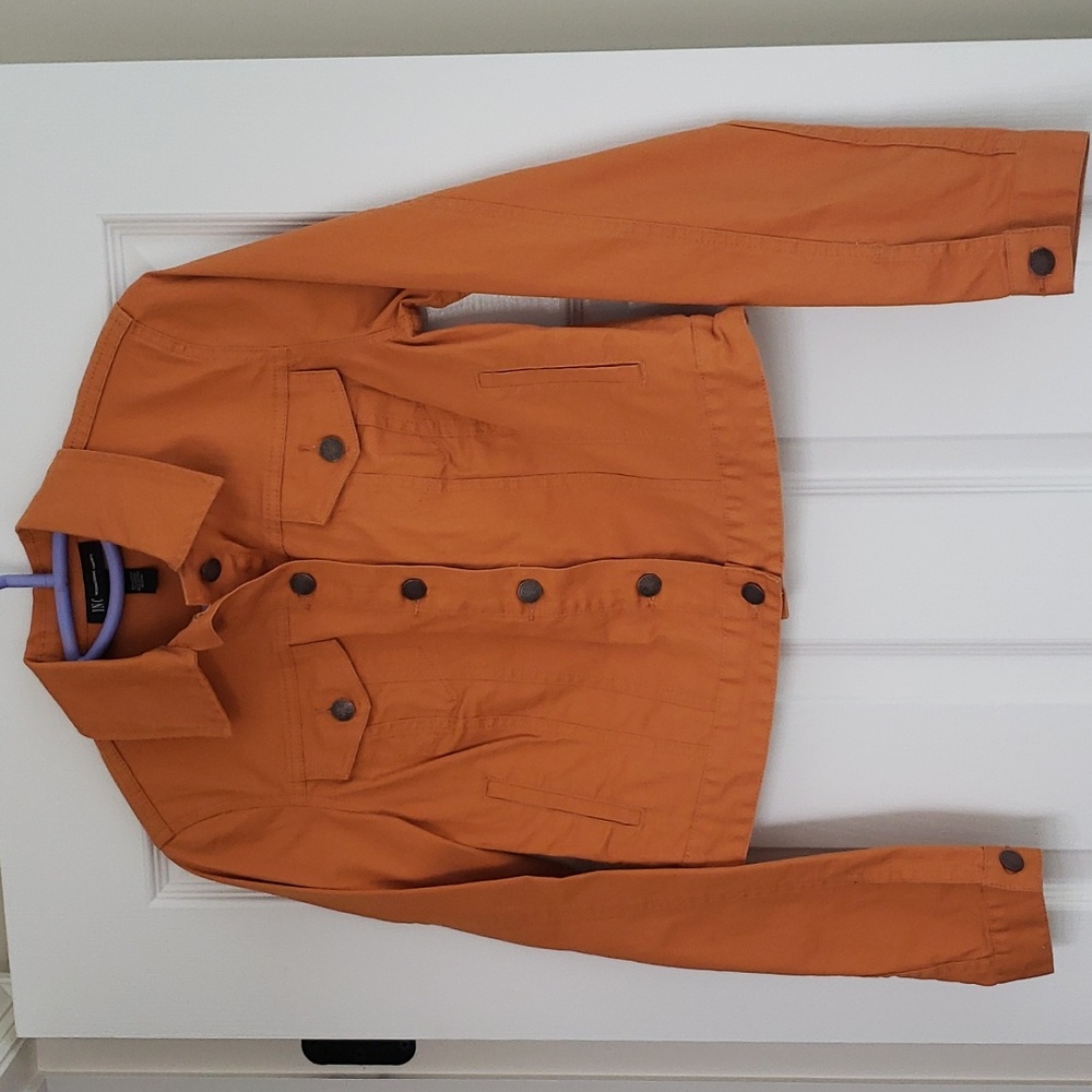 Orange jacket